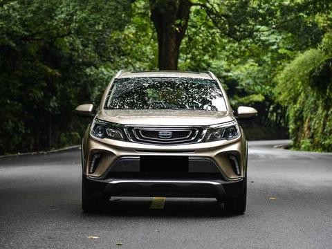 售价不到5万的SUV, 颜值比宝骏510更高, 成吉利“爆款”车型