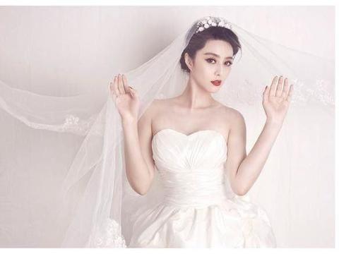 女明星婚纱_女明星婚纱造型图片