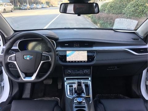 全新帝豪EV450内饰曝光最新家族设计/一季度上市！