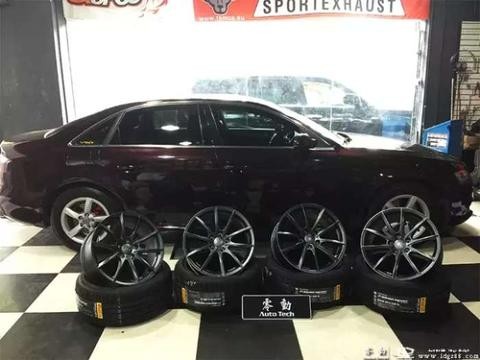 奥迪A4改装鉴赏: 外观时尚动感, 线条流畅;这是奥迪A4的优点