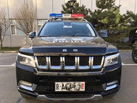 北汽BJ90已被采购当警车, 配奔驰4.0T发动机, 堪称国产最贵SUV