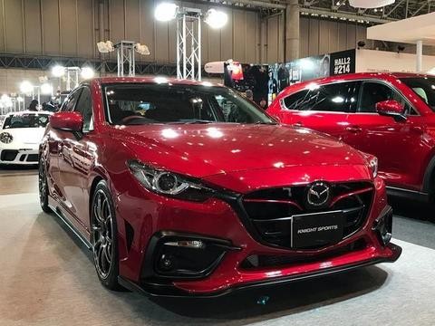 战斗味十足!日本著名改装商KNIGHT SPORT改马自达昂克赛拉！