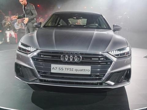 最妩媚的奥迪，无框车门大掀背，车灯给满分