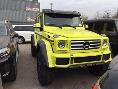 17款奔驰G550 4X4现车多台顶级座驾霸气纵横！