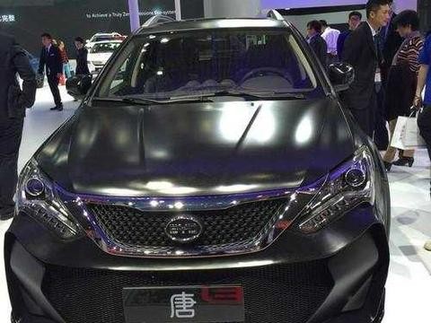 全国限量两台的比亚迪, 比亚迪唐极速版, 比奥迪Q5还贵!