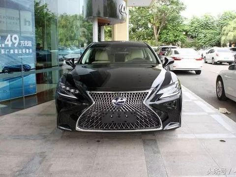 实拍全新雷克萨斯LS500h 东莞土豪已入手！