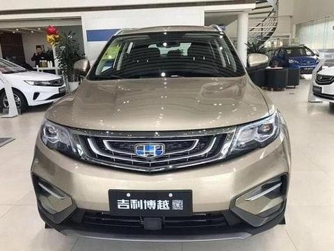 吉利新博越3月上市, 改进外观、内饰, 还增加了配置