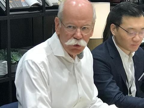 除了奔驰G，蔡澈还聊了吉利参股