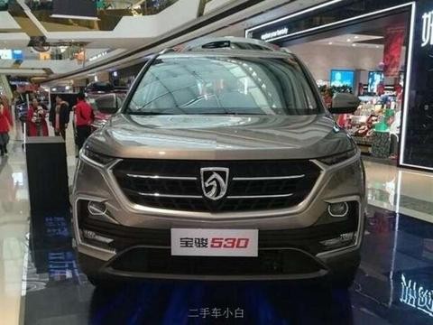 宝骏530商场搞活动, 块头比560还大, 路人: 16寸轮毂好看