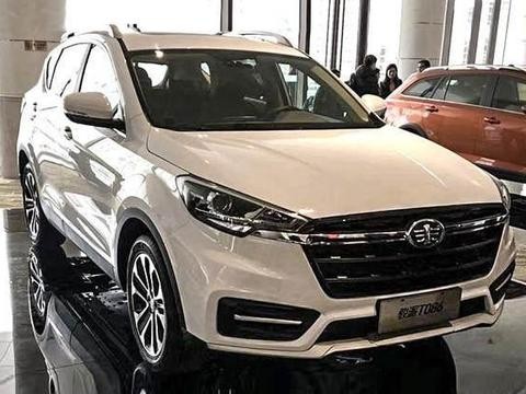 一汽又出新SUV，颜值爆表堪称最美，配丰田发动机，仅售8万