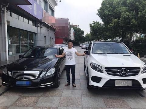 赴平行进口提奔驰GLE43, 停在奔驰S级旁边, 车主却左右为难