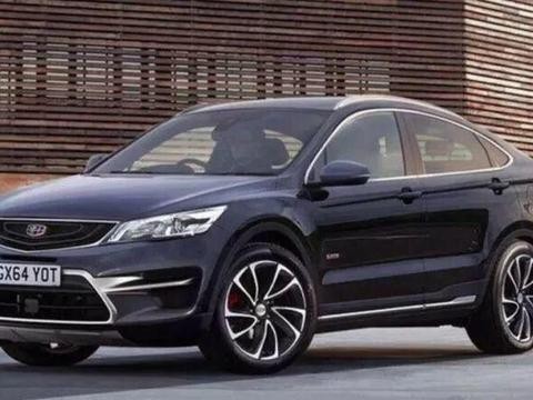 吉利博越Coupe再次路试照!