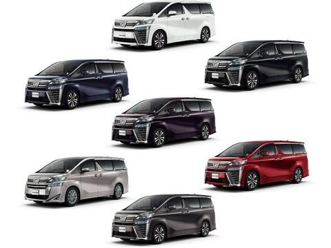 第二次小改款正式发布 小改款丰田阿尔法官图亮相