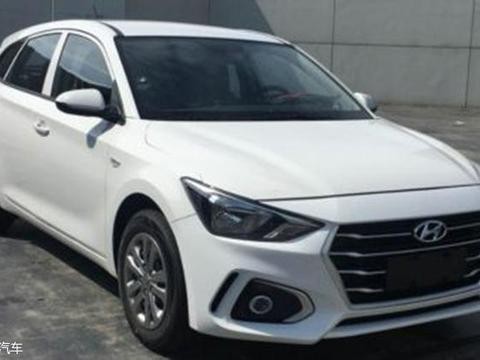 全新北京现代悦动两厢版申报图 新设计