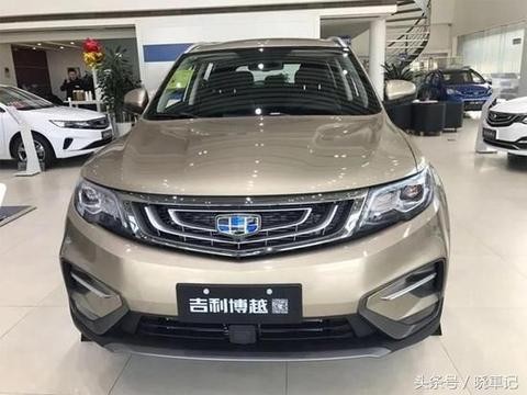 配置升级 吉利新款博越实车来了