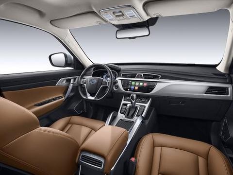 2018款博越内饰官图科技感提升/3月上市