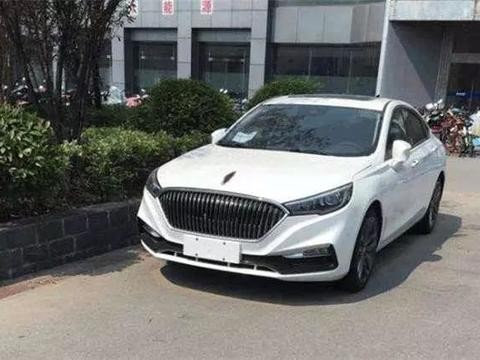 全国第一辆红旗H5实拍，比概念车还美，15万起还要啥迈锐宝