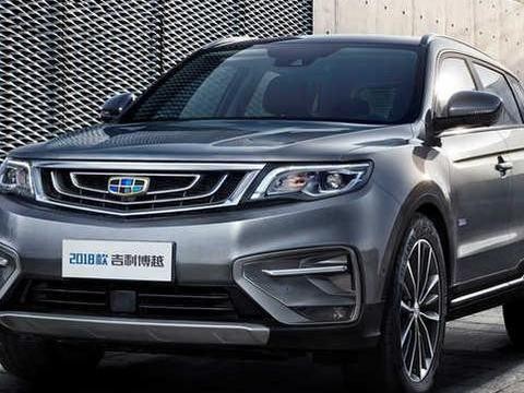 吉利新款博越内饰官图 将于3月上市