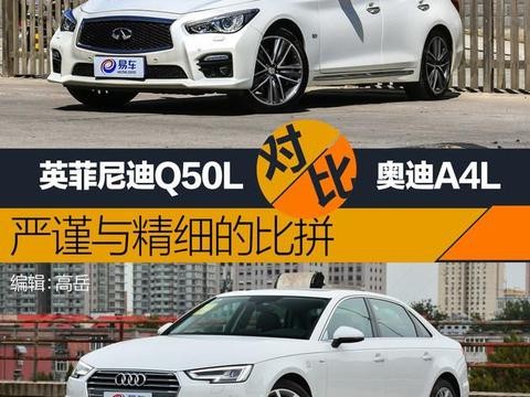 英菲尼迪Q50L对比奥迪A4L 严谨与精细的比拼！