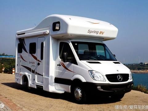 法美瑞上汽大通L007旅居房车, 自动挡C型房车细节到位, 你会选吗