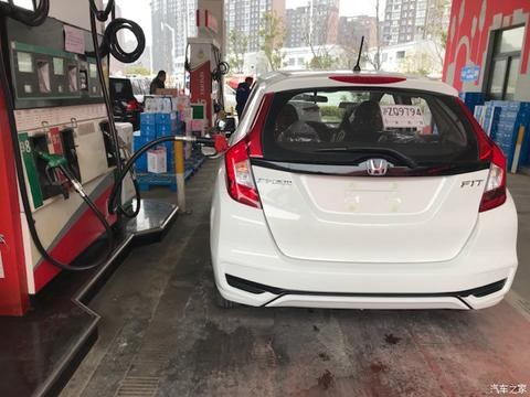 2018款飞度 818 提车 白色！