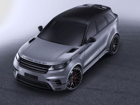 揽胜星脉宽体包围上身, 没想到大路虎简单改一下就霸气外露!