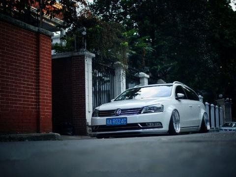 汽车“跳低”案例：迈腾旅行版改装气压减震悬挂