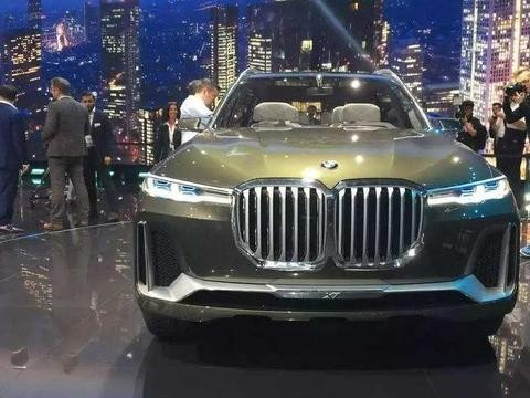 宝马旗下首款大型7座SUV已亮相，将于2018年量产上市！