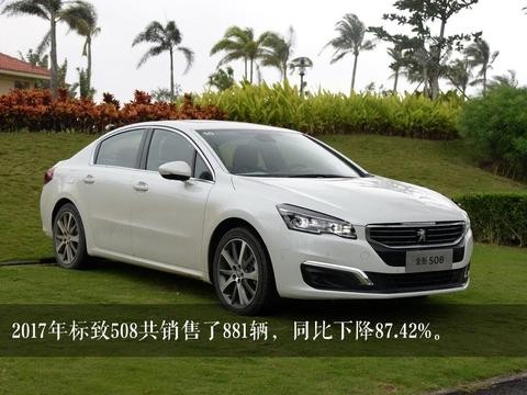 标致508全年仅卖800台! 标致销量狂跌30%!！