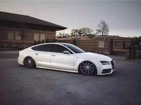 奥迪A7改装空气悬挂避振