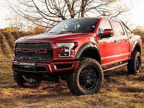 福特猛禽F-150暴力改装，硬派越野车强力输出！