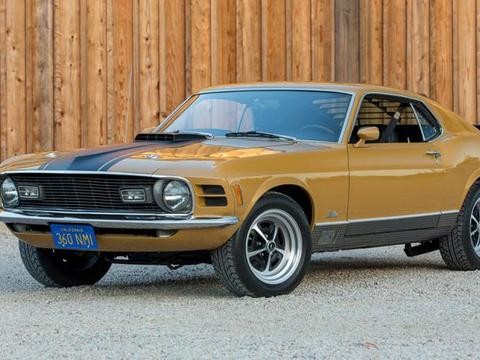 福特MustangMach1,经典之作,还是喜欢美系肌肉范儿！