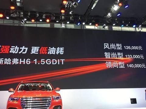 哈弗H6全新1.5T发动机, 动力更强, 油耗更低！