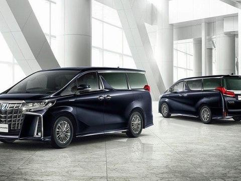 丰田新款埃尔法官图发布了