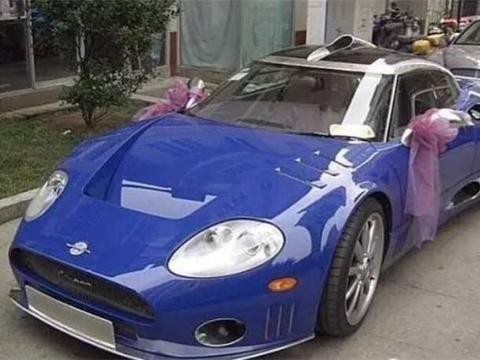 此款车全国就这一台, 蓝色世爵C8, 车主福建福清的！