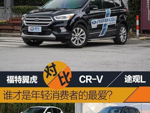 福特翼虎/CR-V/途观L三车硬碰硬 谁才是年轻消费者的最爱？