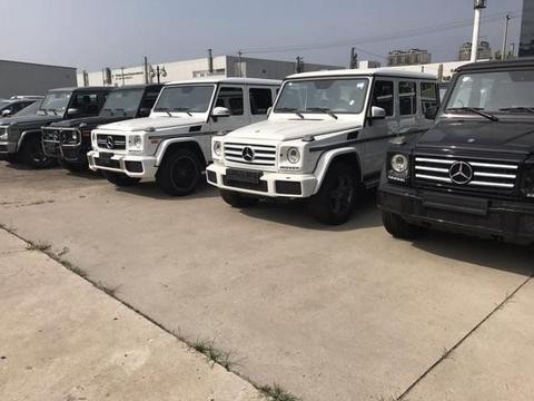 平行进口17款奔驰G63加版天津港保税区现车最低报价免消费税