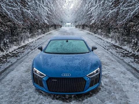 奥迪R8的四驱，能不能驾驭雪地