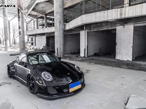 SPARTA刹车“骚不骚”，来看这辆保时捷911！