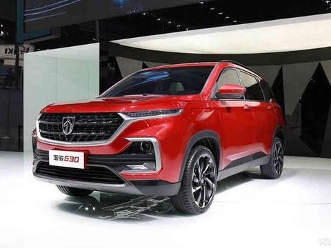 宝骏530预售8.28-11.98万 将于3月上市