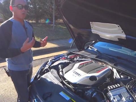 摸一下门把手后, 我才知道全新奥迪s5有多牛！