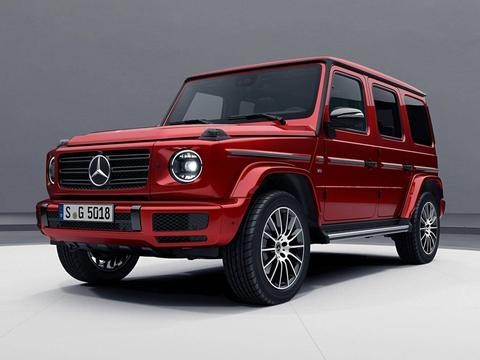 越野神器！全新奔驰G级亮相 专属红色亮骚
