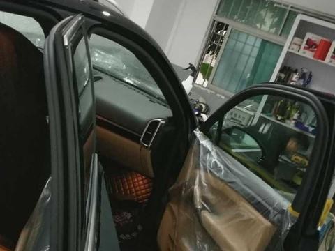 保时捷卡宴贴膜 中凌汽车隔热膜G70/A35