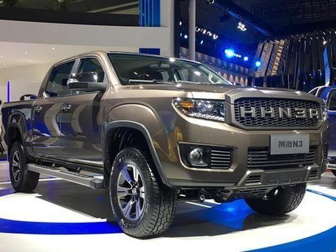 霸气十足的国产皮卡，带四驱只要10万块，还要什么猛禽？