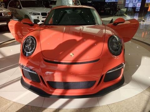 赛道专用 保时捷精髓 911GT3RS限量版 天津港最新行情