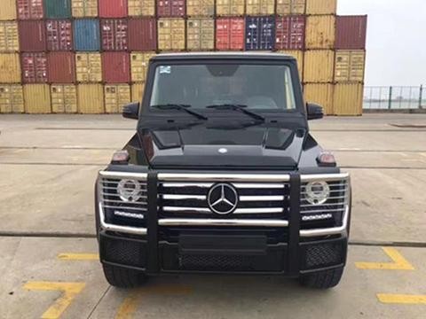 天津港小丽带你看17款奔驰G500 4*4顶级强悍越野之王