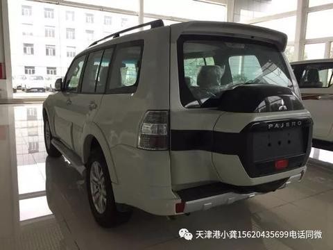 三菱帕杰罗V97 17款 3.8L 中东版 实车两把锁越野到底多厉害