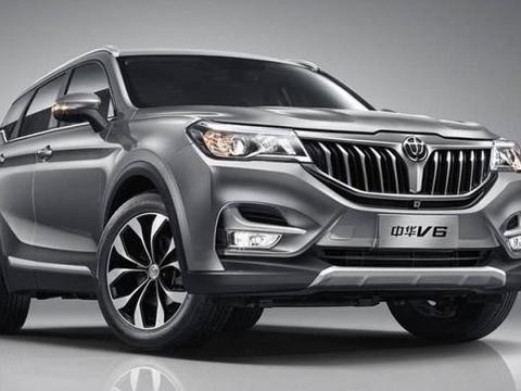 国产SUV中华V6宽1米9, 吉利博越的最强对手, 比哈弗H6好看！