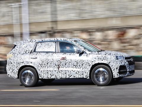 奇瑞全新SUV动态测试谍照曝光，定位或高于瑞虎7