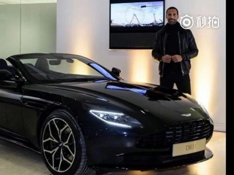 曼联名宿费迪南德喜提阿斯顿马丁